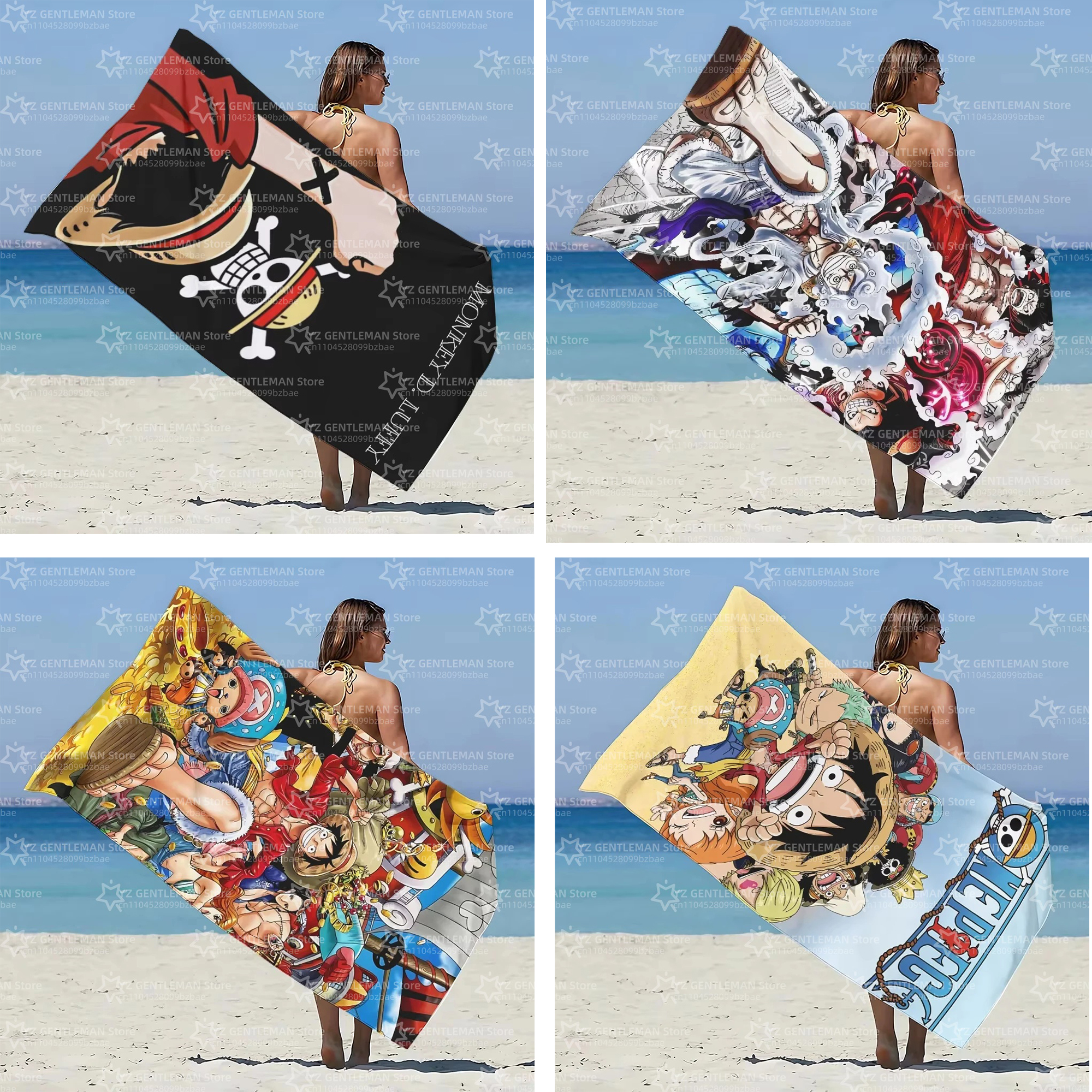Hair Care Kit - One Piece Luffy Gear 5 Bathroom