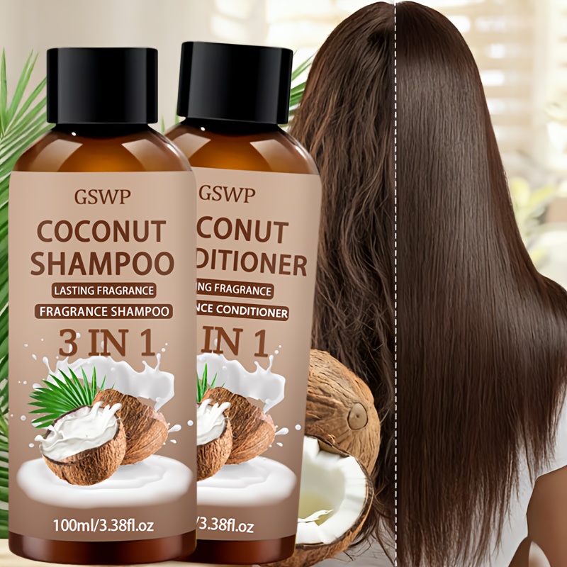 Hair Care Kit - GSWP 3-In-1 Coconut Shampoo and Conditioner