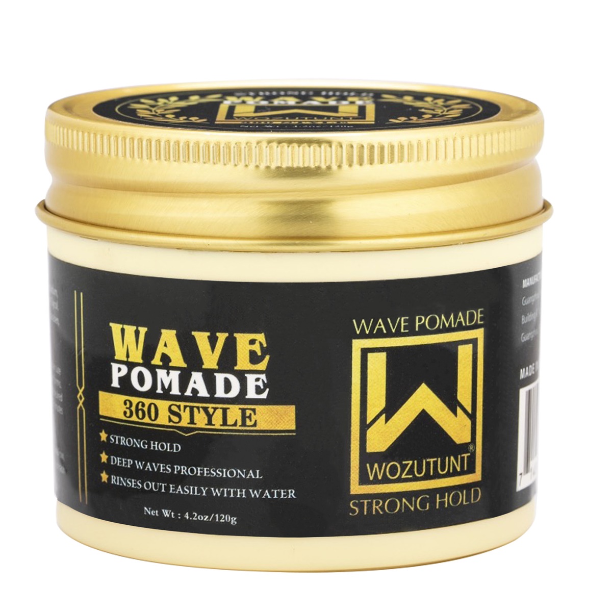 Hair Care Wavy Hair - WOZUTUNT 120g Wave Control Pomade 360