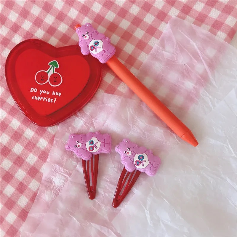 Care Bears Hair Clips Set, Cut - Hair Care Zinc 리뷰 및 가격