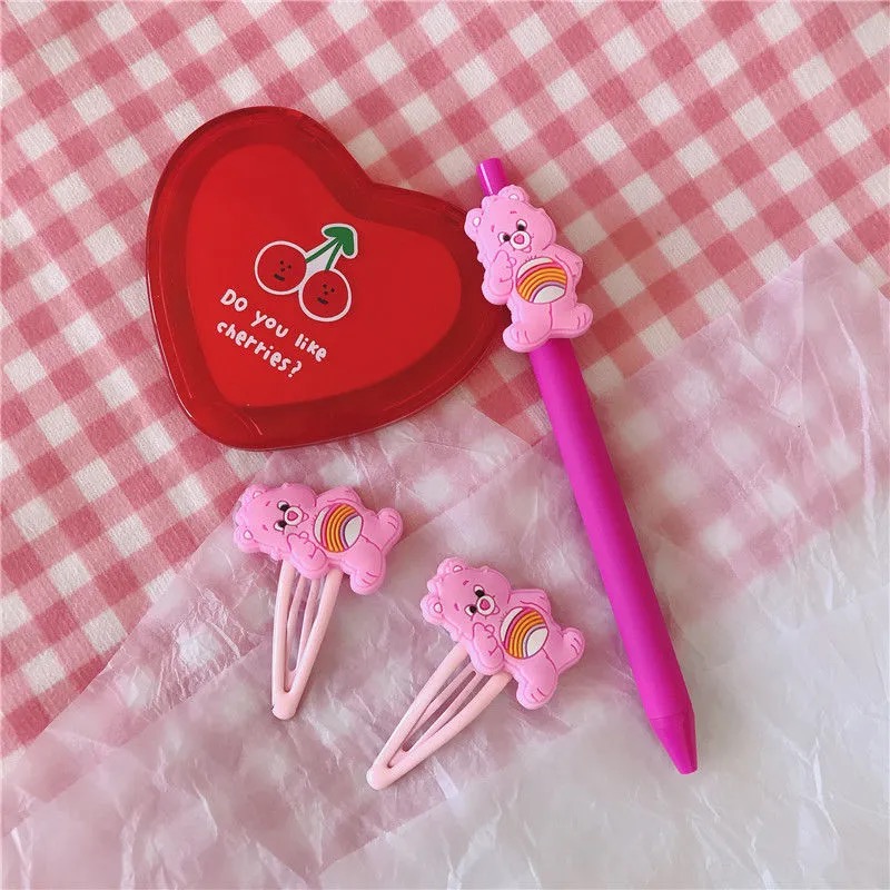 Care Bears Hair Clips Set, Cut - Hair Care Zinc 리뷰 및 가격