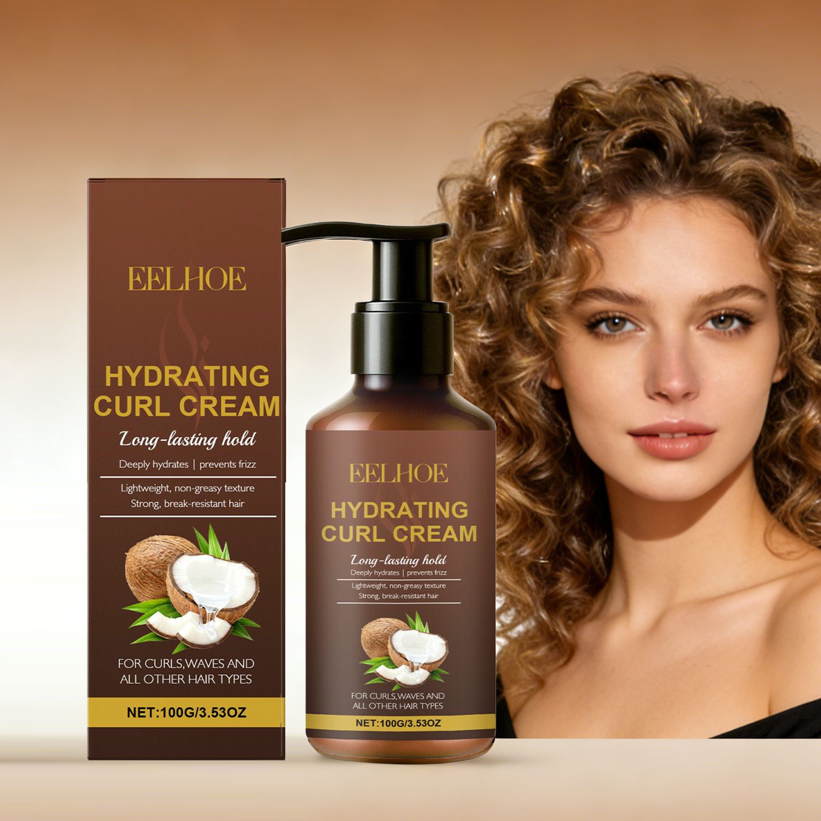 Curl Styling Cream for Wavy an - Hair Care Natur 리뷰 및 가격