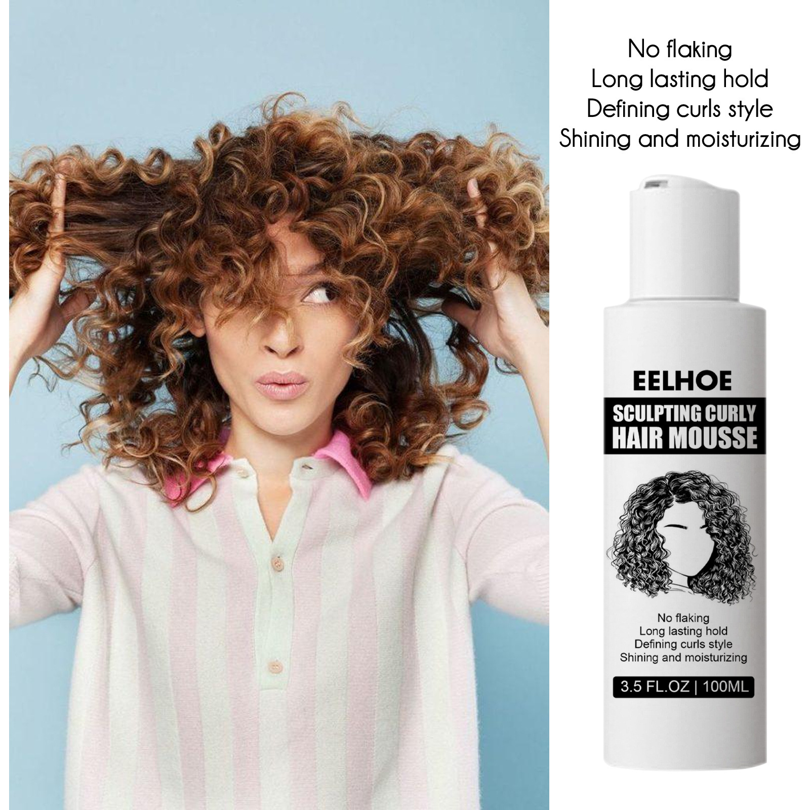 EELHOE Curly Elastin Mousse Na - Hair Care Wavy Hair 리뷰 및 가격