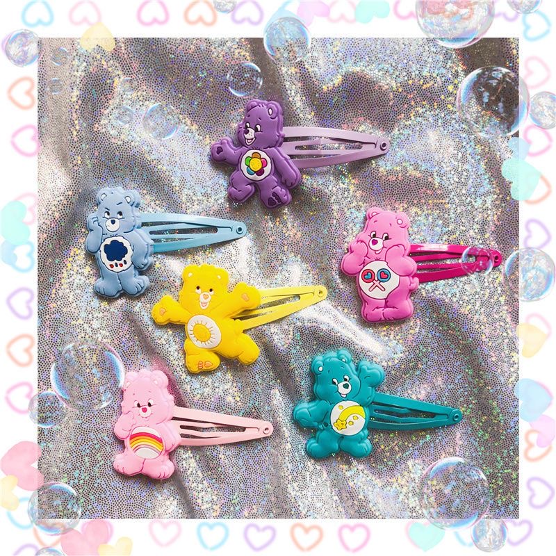 Care Bears Cartoon Hair Clips  - Hair Care Zinc 리뷰 및 가격