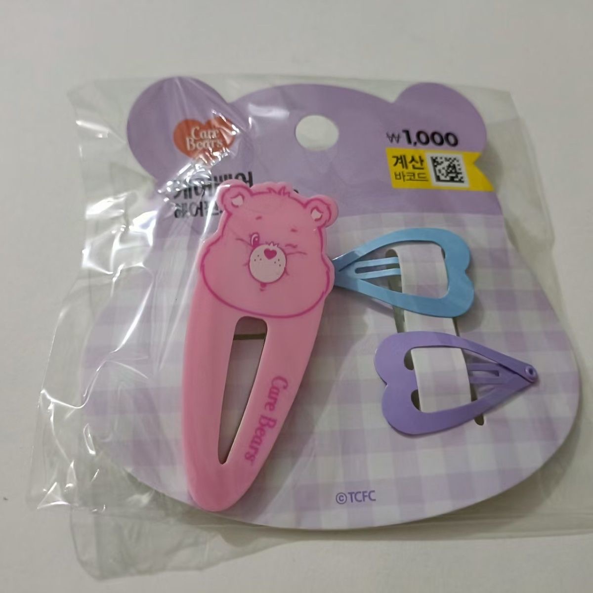 Care Bears Hair Clip Set, Cute - Hair Care Zinc 리뷰 및 가격