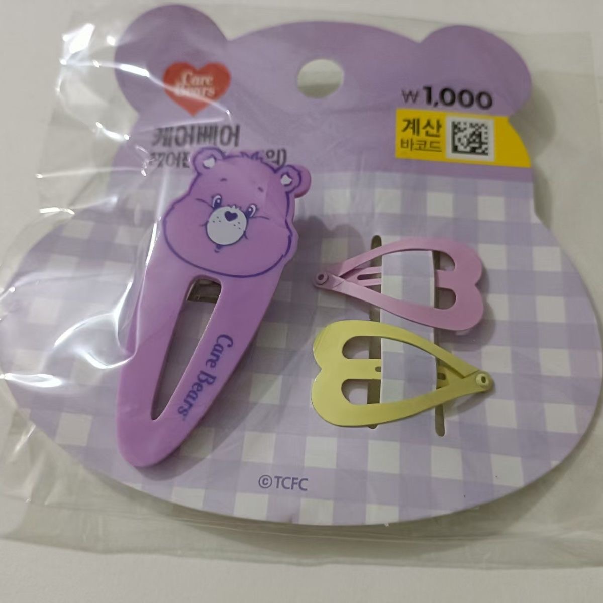 Care Bears Hair Clip Set, Cute - Hair Care Zinc 리뷰 및 가격