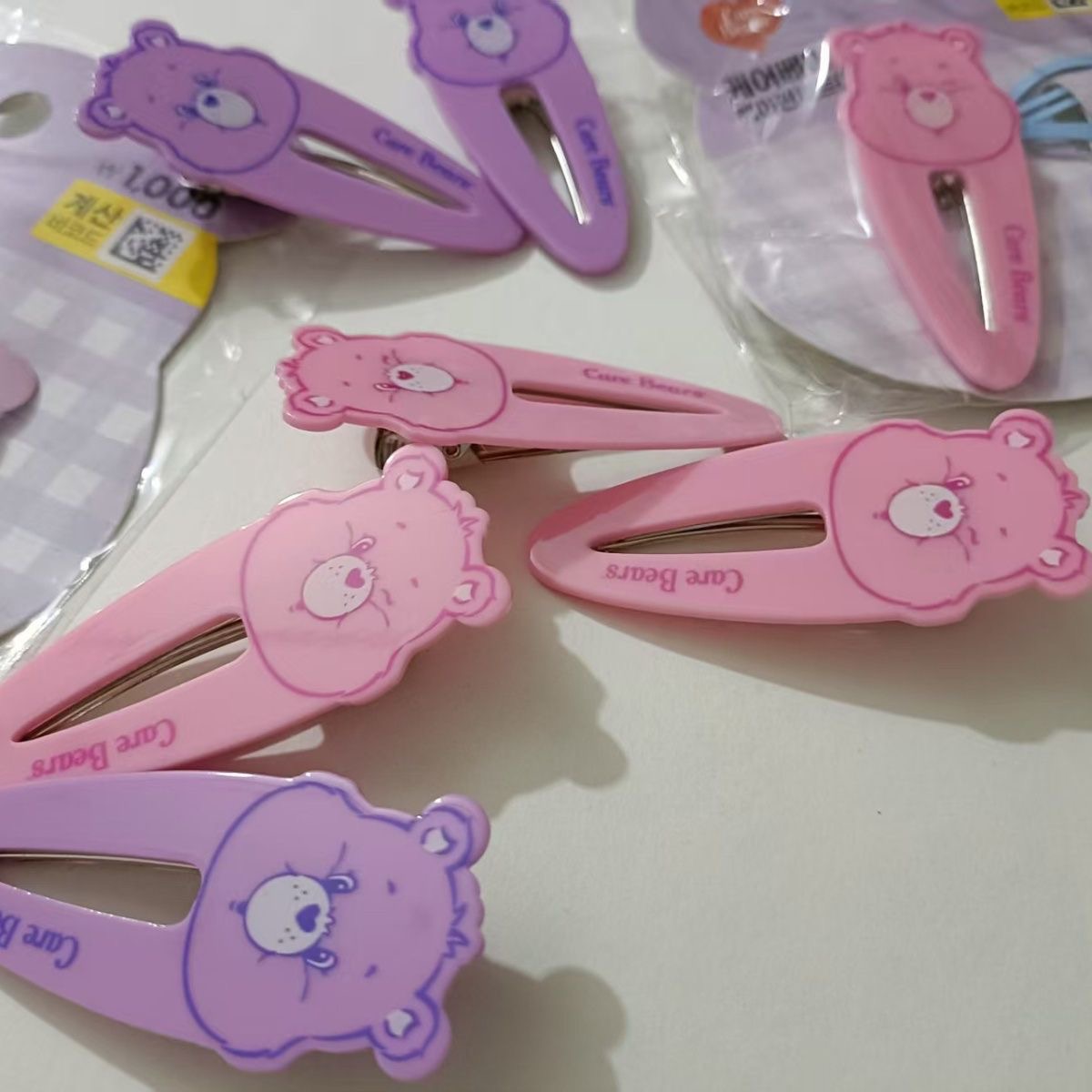 Care Bears Hair Clip Set, Cute - Hair Care Zinc 리뷰 및 가격
