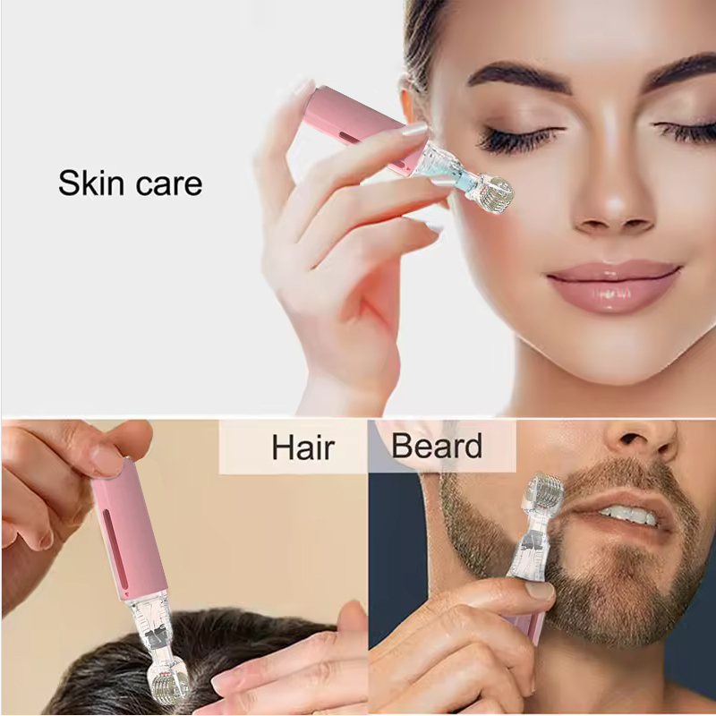 Women Facial Lip Derma Roller  - Hair Care Products 리뷰 및 가격