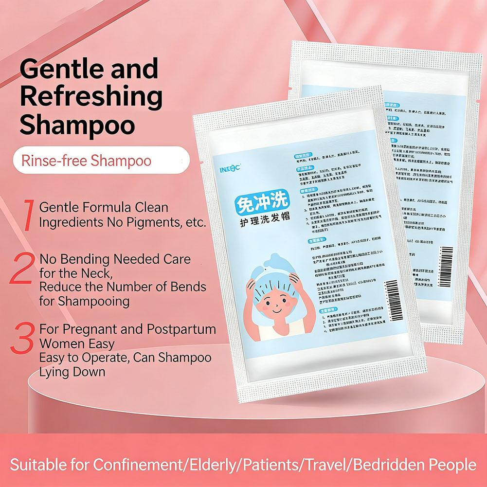 No Rinse Waterless Shampoo Cap - Hair Care Products 리뷰 및 가격