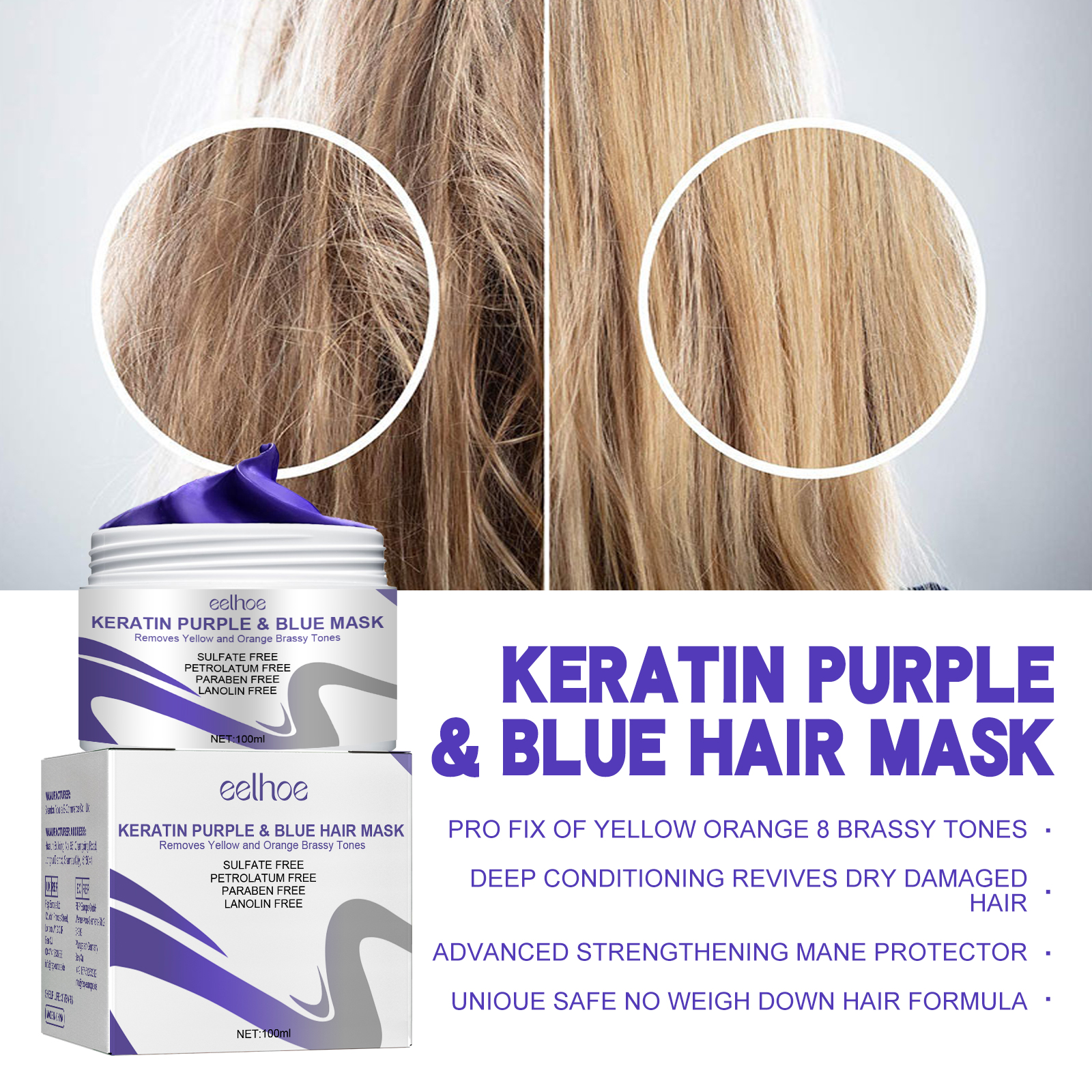 Straightening Hair Mask Kerati - Hair Care Keratin Treatment 리뷰 및 가격