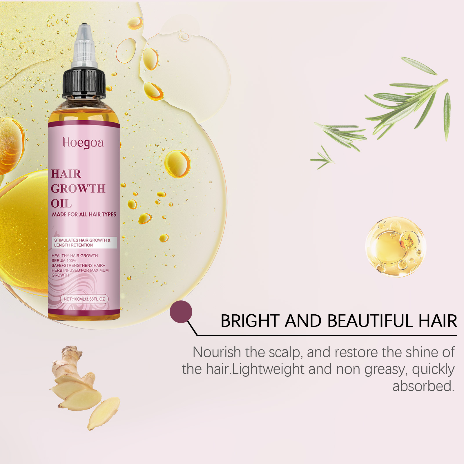 Hair Growth Oil Repair Split E - Hair Care Natur 리뷰 및 가격
