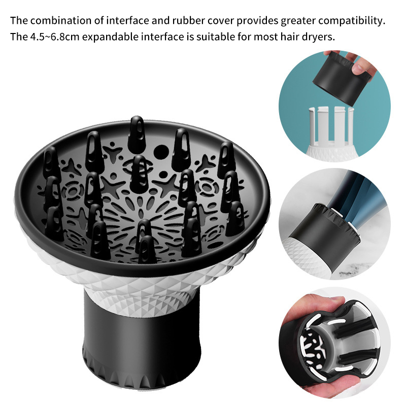 Universal Hair Dryer Diffuser  - Hair Care Wavy Hair 리뷰 및 가격