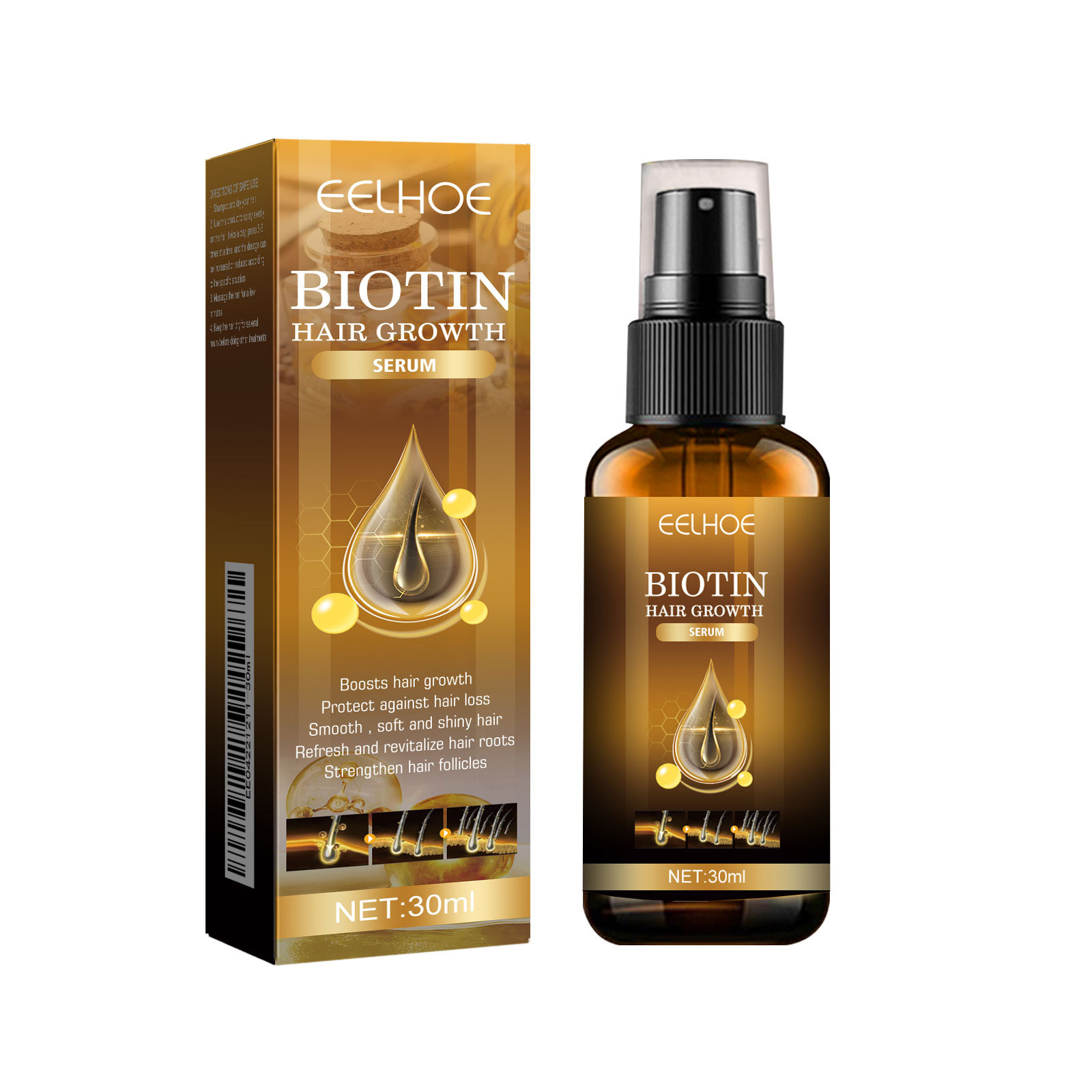 EELHOE Biotin Hair Growth Seru - Hair Care Natural Products 리뷰 및 가격