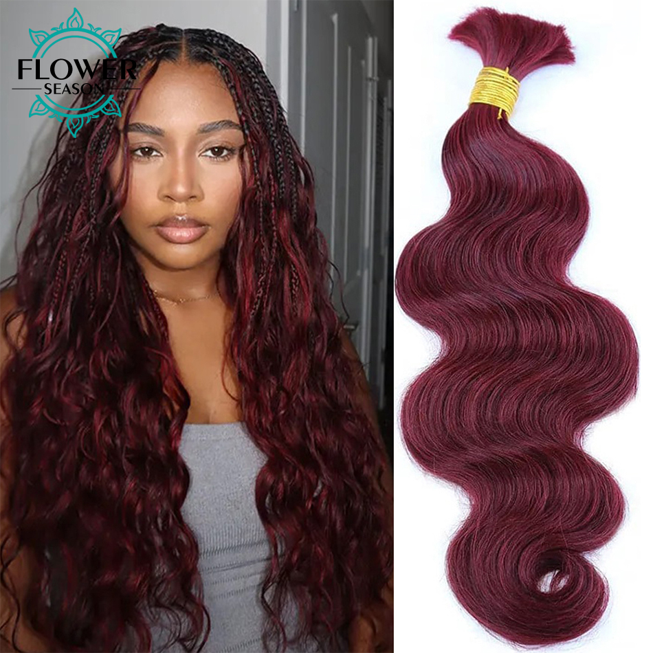 Bulk Human Hair For Braiding B - Hair Care Wavy Hair 리뷰 및 가격
