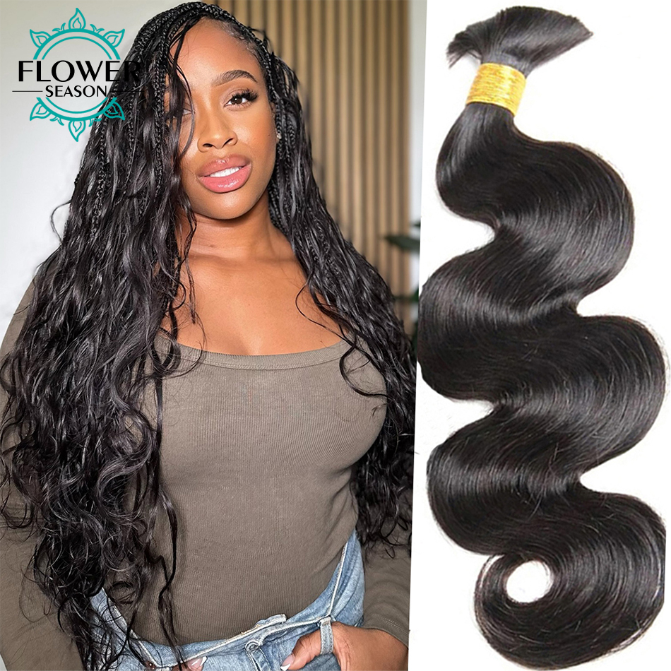 Bulk Human Hair For Braiding B - Hair Care Wavy Hair 리뷰 및 가격