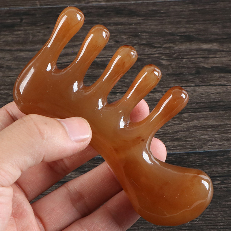 Natural Ox Horn Gua Sha Tools  - Hair Care Natur 리뷰 및 가격