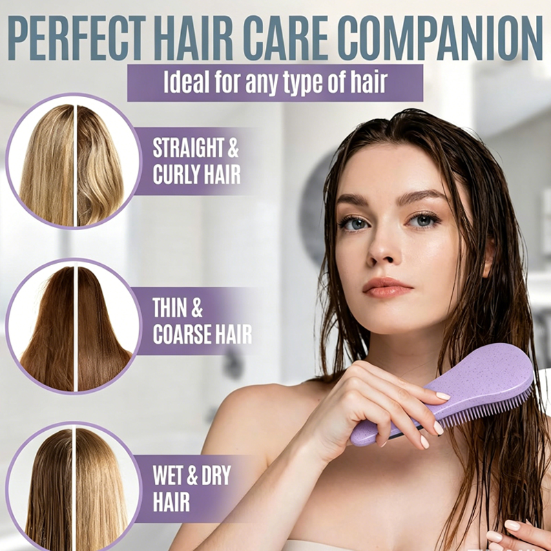 Wheat Straw Scalp Massage Brus - Hair Care Kit 리뷰 및 가격