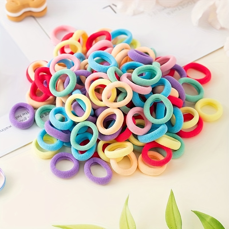 100pcs/set Elastic Colorful Ha - Hair Care Kit 리뷰 및 가격
