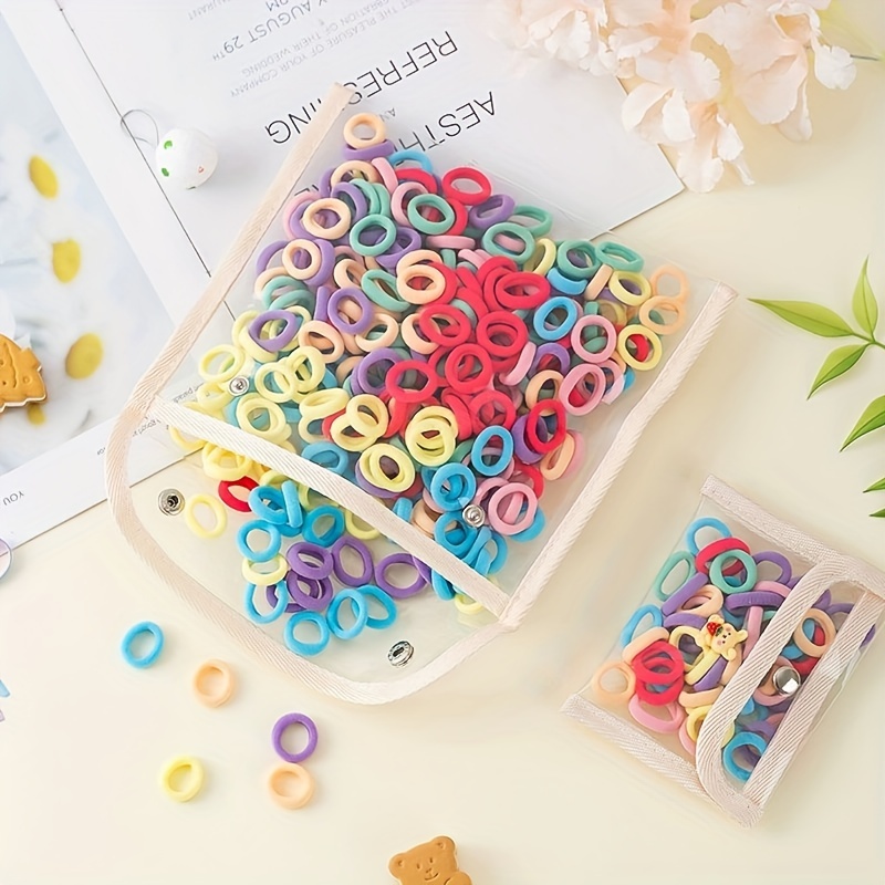 100pcs/set Elastic Colorful Ha - Hair Care Kit 리뷰 및 가격