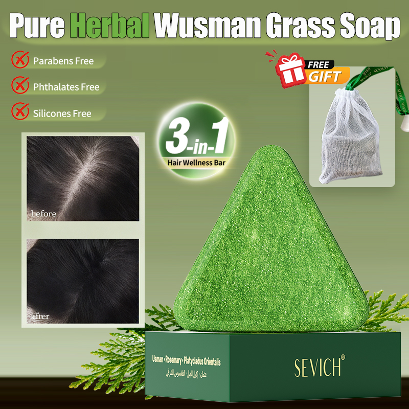 Natural Hair Growth Set Usman  - Hair Care Natural Products 리뷰 및 가격