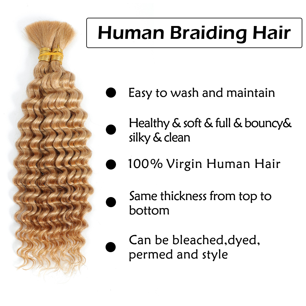 Human Braiding Hair 2Bundle 10 - Hair Care Wavy Hair 리뷰 및 가격
