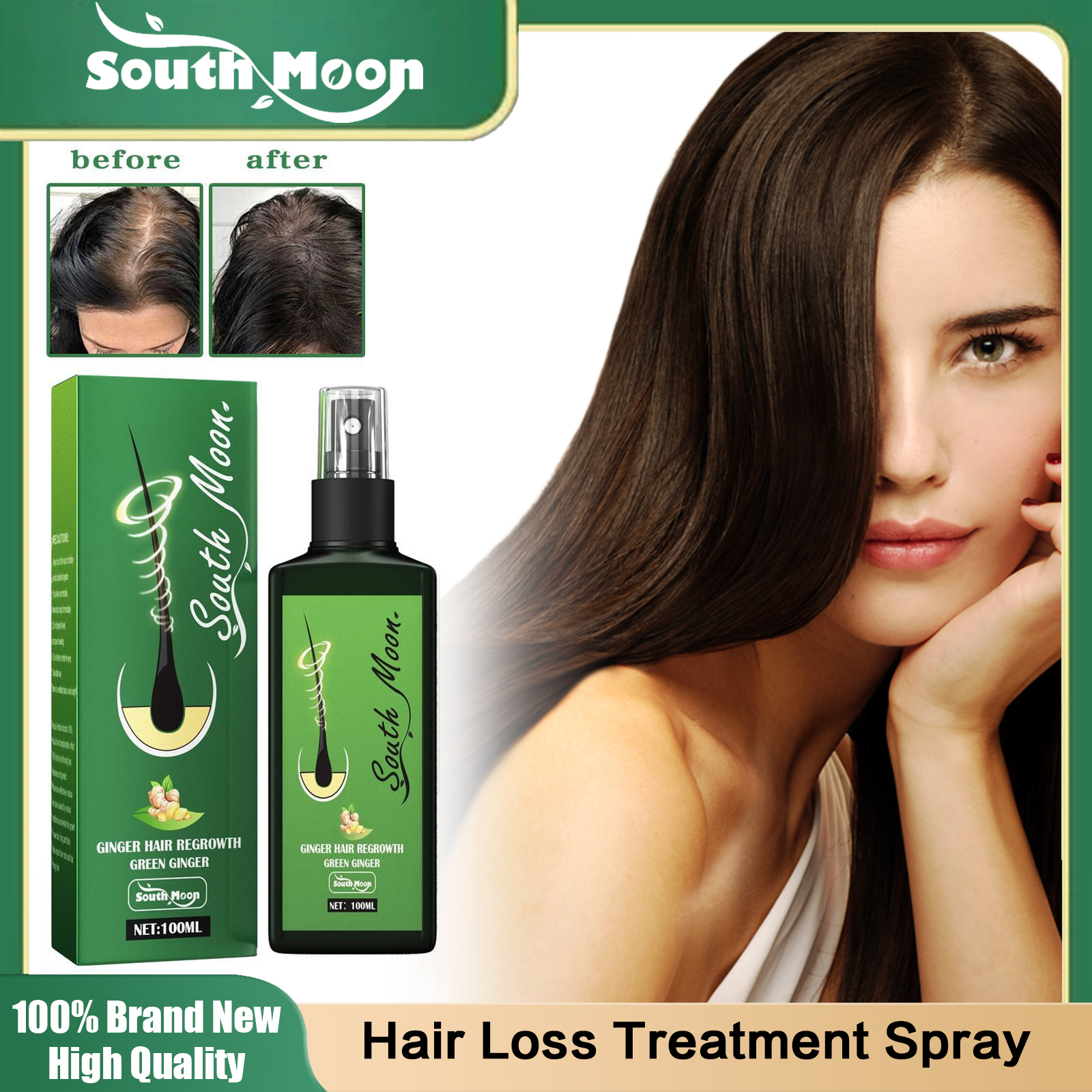 South Moon Ginger Hair Growth  - Hair Care Natural Products 리뷰 및 가격
