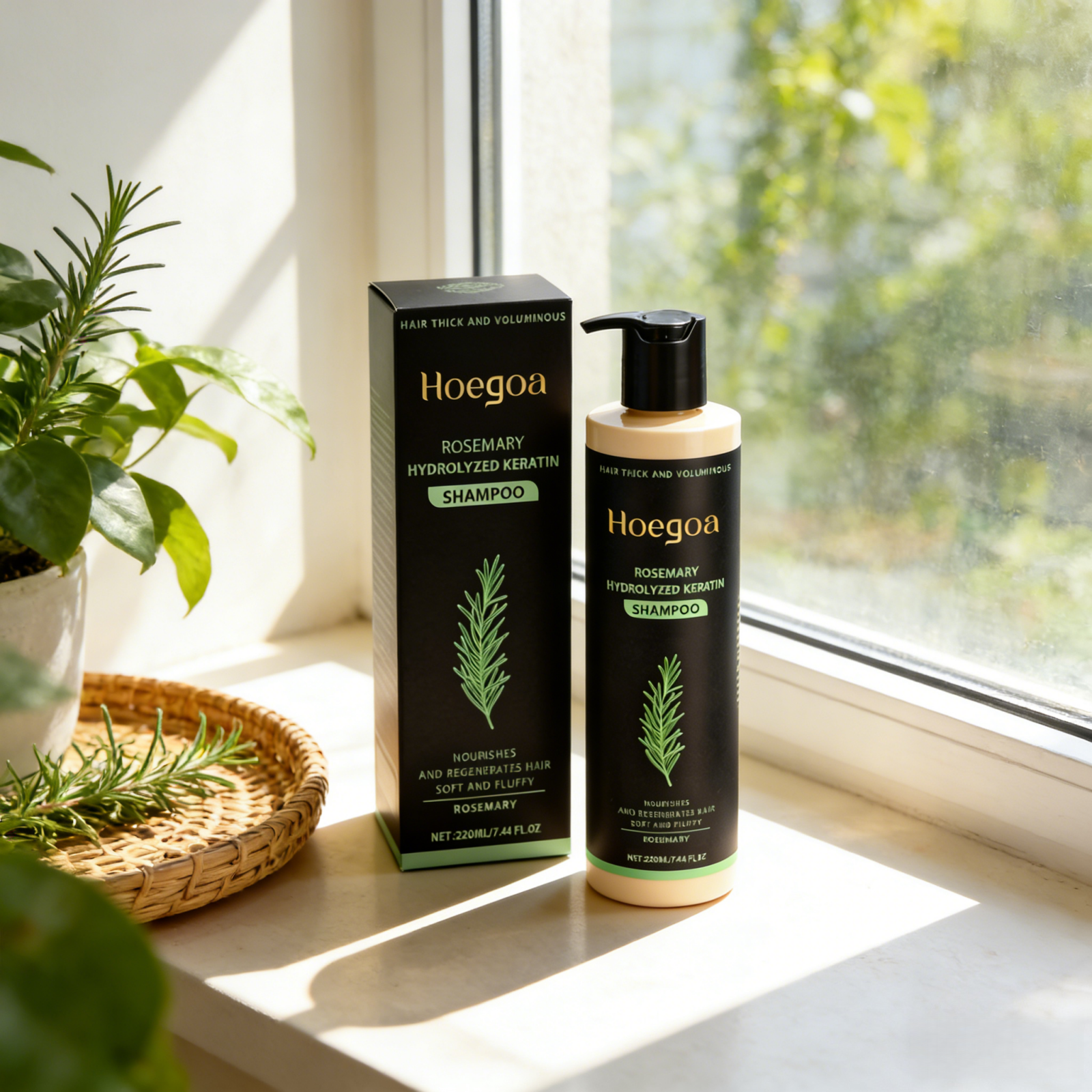 Hoegoa Rosemary Shampoo for Ha - Hair Care Natural Products 리뷰 및 가격