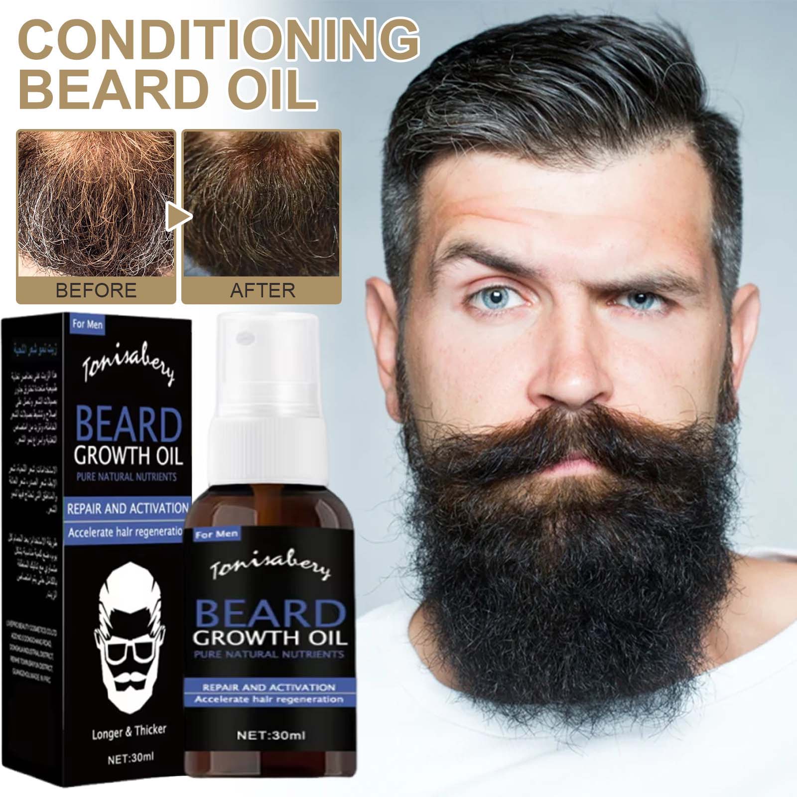 Beard Growth Oil Beard Wax Bal - Hair Care Natural Products 리뷰 및 가격