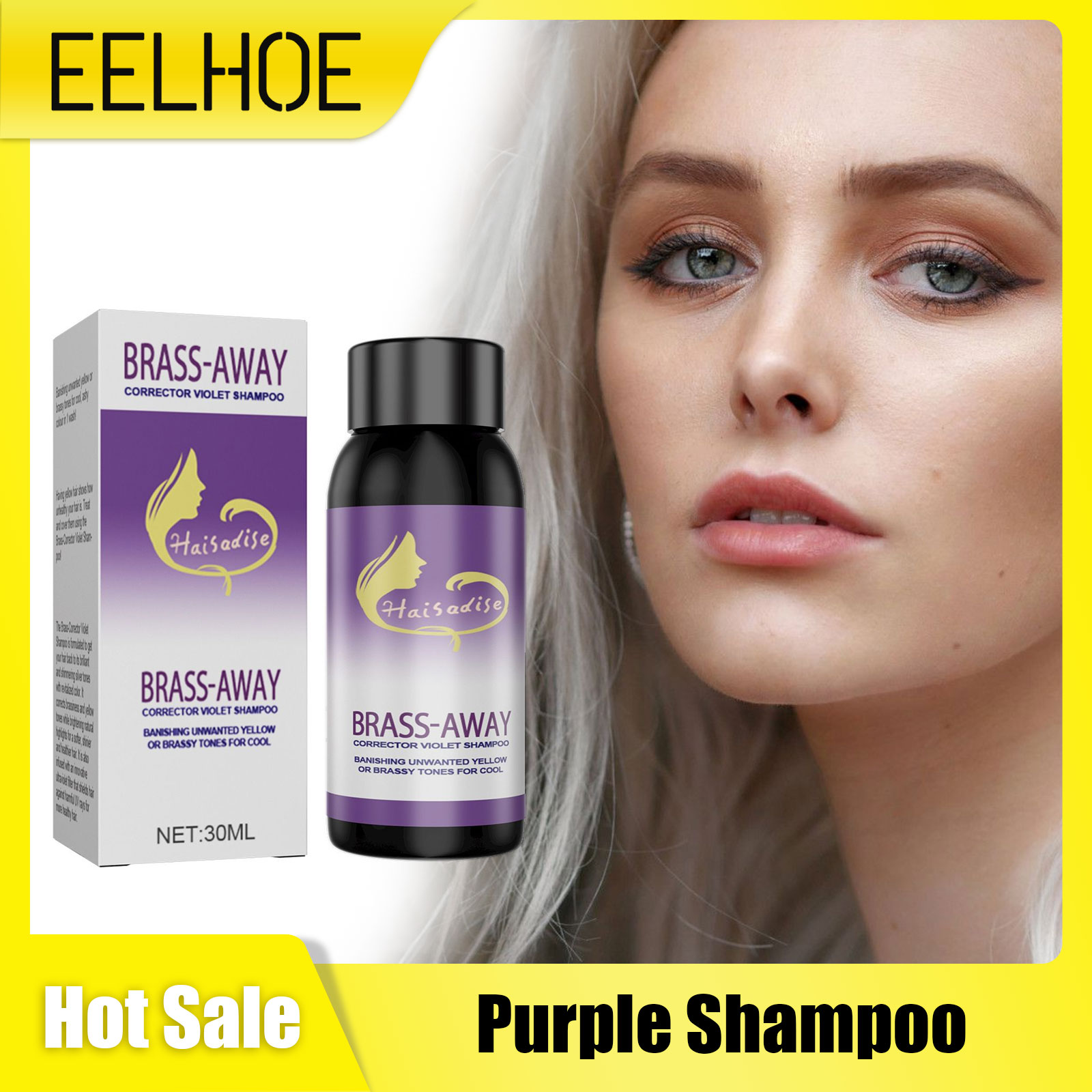 EELHOE Purple Shampoo for Blon - Hair Care Natural 리뷰 및 가격