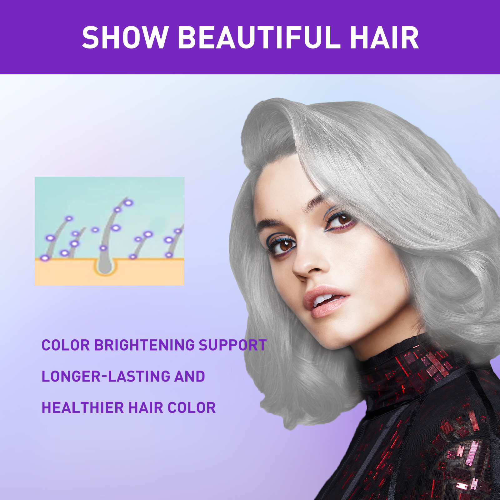 EELHOE Purple Shampoo for Blon - Hair Care Natural 리뷰 및 가격