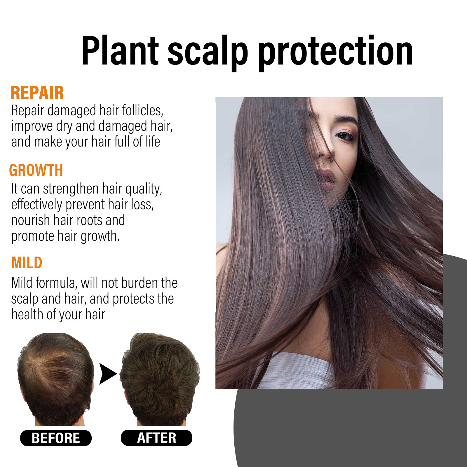 Ouhoe Fast Hair Growth Spray A - Hair Care Natural Products 리뷰 및 가격