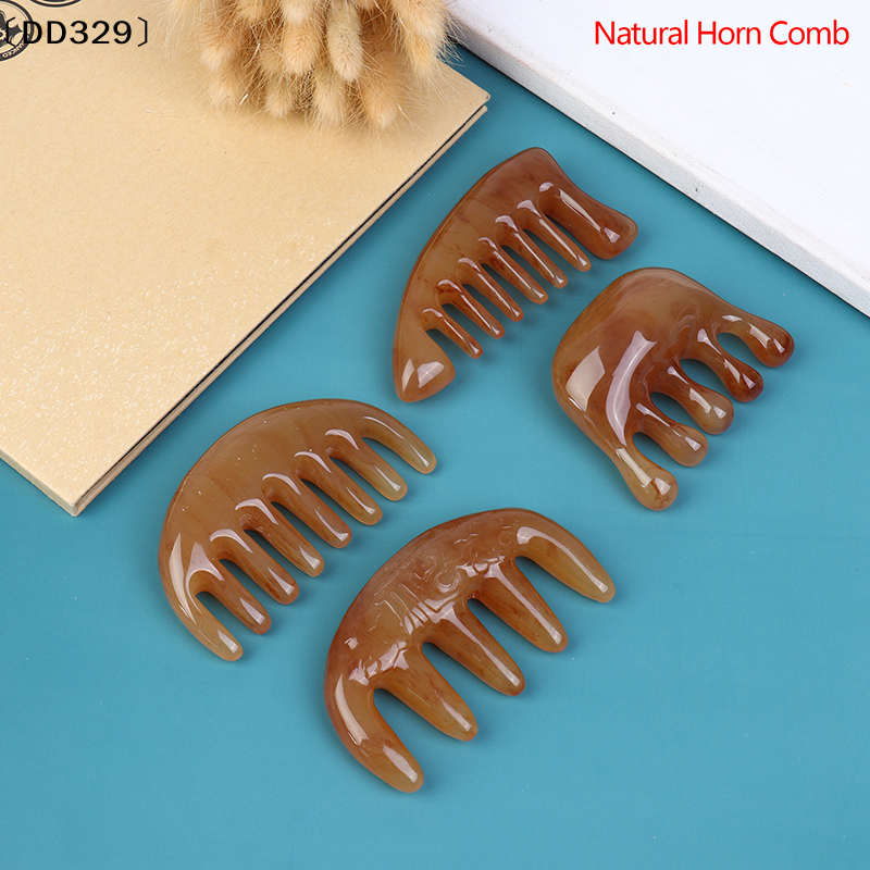 1×Natural Ox Horn Pocket Comb  - Hair Care Natur 리뷰 및 가격