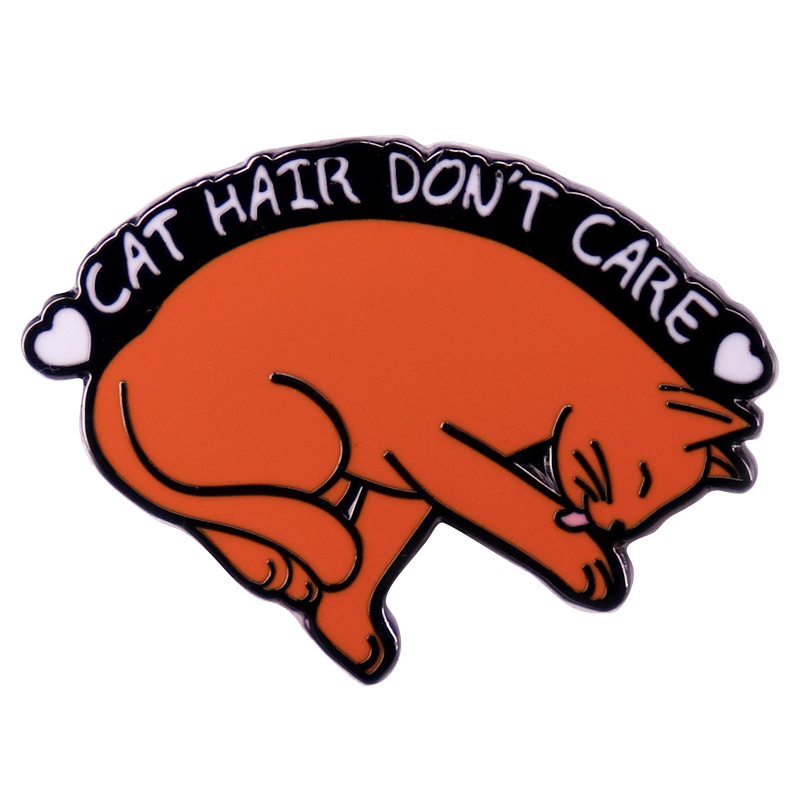 C4856 Cat Hair Don’t Care Badg - Hair Care Zinc 리뷰 및 가격