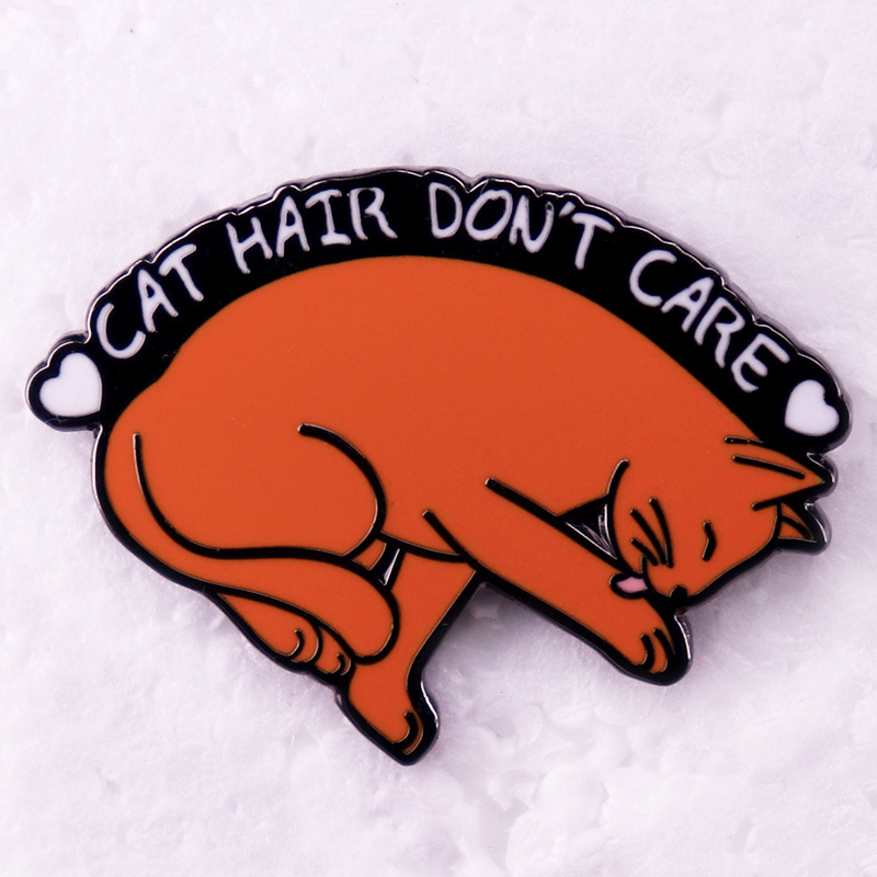 C4856 Cat Hair Don’t Care Badg - Hair Care Zinc 리뷰 및 가격