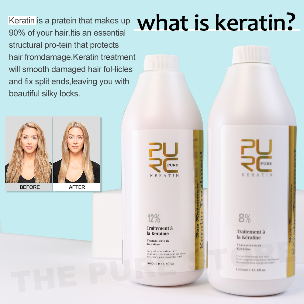PURC 12% Keratin Smoothing Hai - Hair Care Keratin Treatment 리뷰 및 가격
