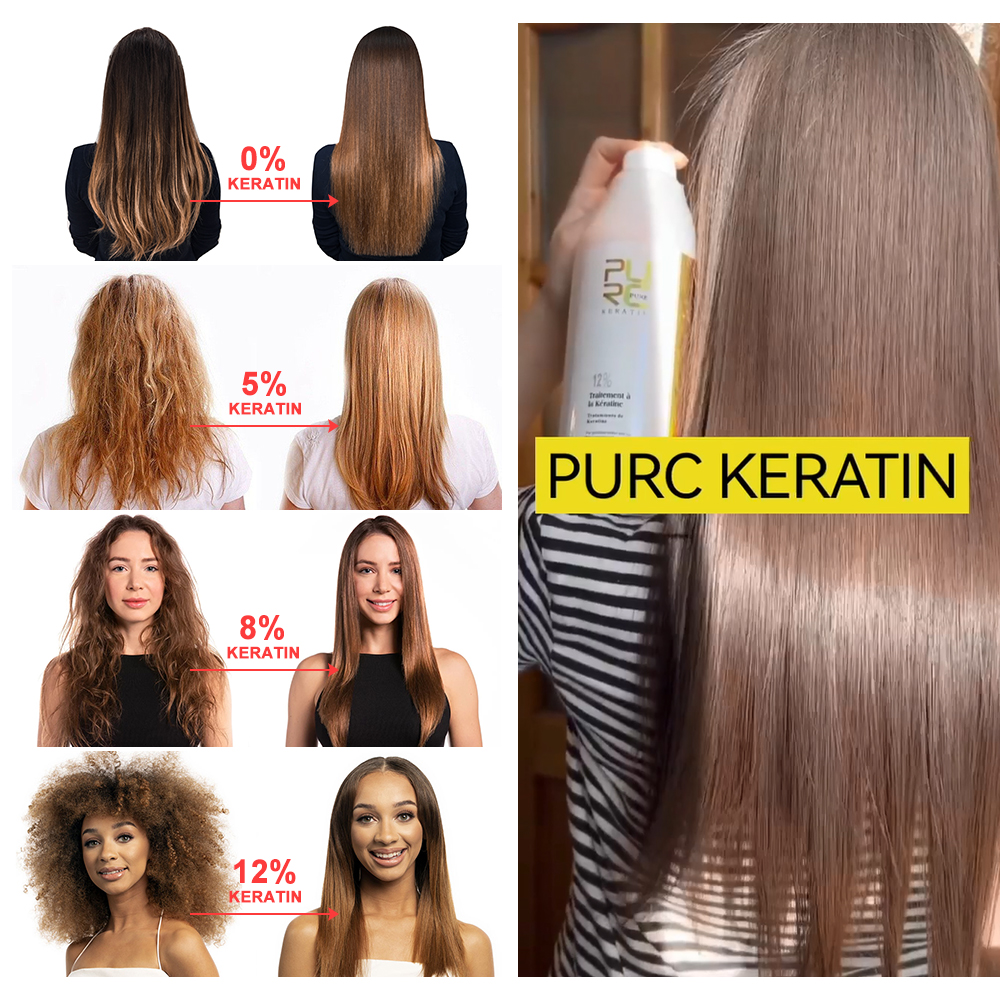 PURC 12% Keratin Smoothing Hai - Hair Care Keratin Treatment 리뷰 및 가격