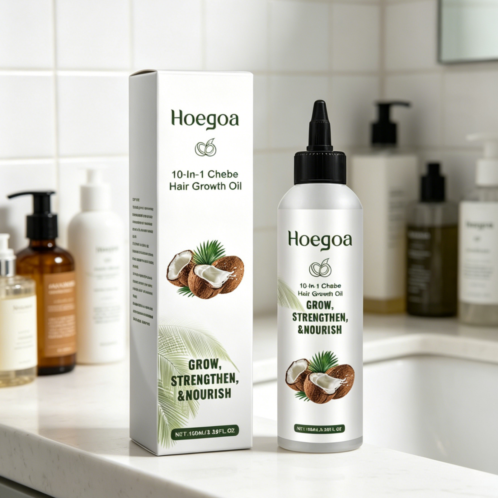 Hoegoa Chebe Hair Growth Oil F - Hair Care Natur 리뷰 및 가격