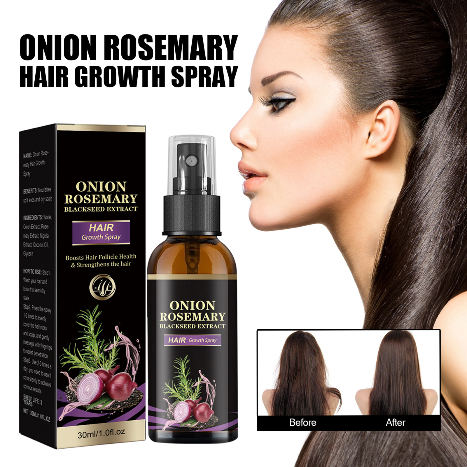 30ml Hair Growth Spray Onion R - Hair Care Products 리뷰 및 가격