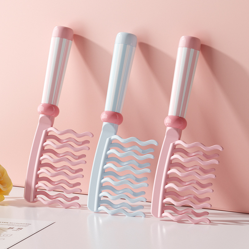 Double Row Wavy Tooth Hair Sty - Hair Care Wavy Hair 리뷰 및 가격