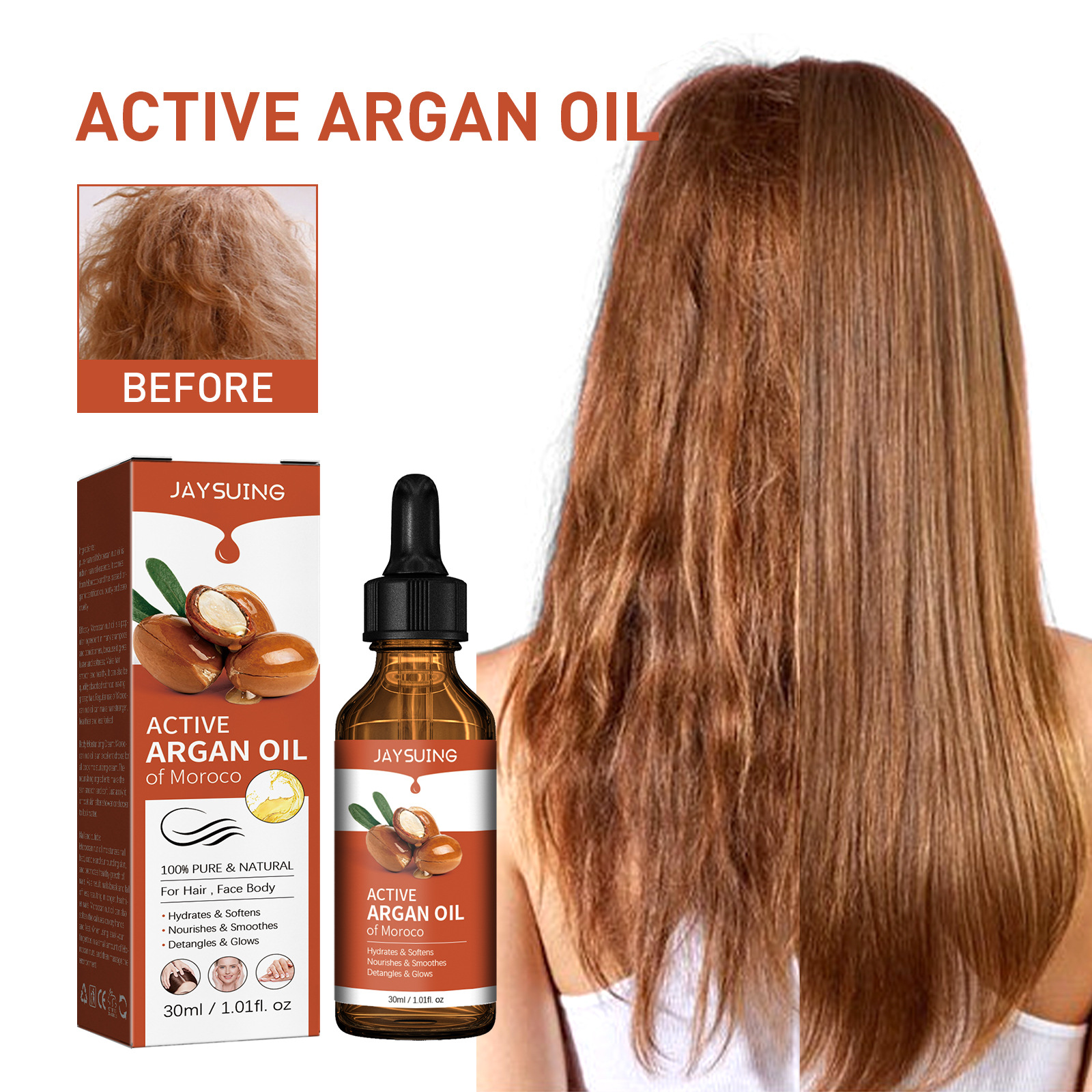 Argan Oil for Hair Treatment S - Hair Care Natur 리뷰 및 가격