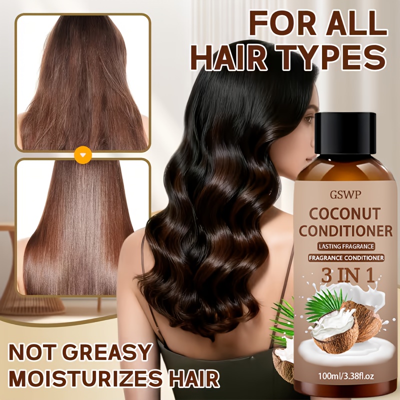 GSWP 3-In-1 Coconut Shampoo an - Hair Care Kit 리뷰 및 가격