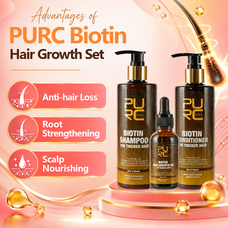 PURC Biotin Hair Growth Oil Sh - Hair Care Keratin Treatment 리뷰 및 가격