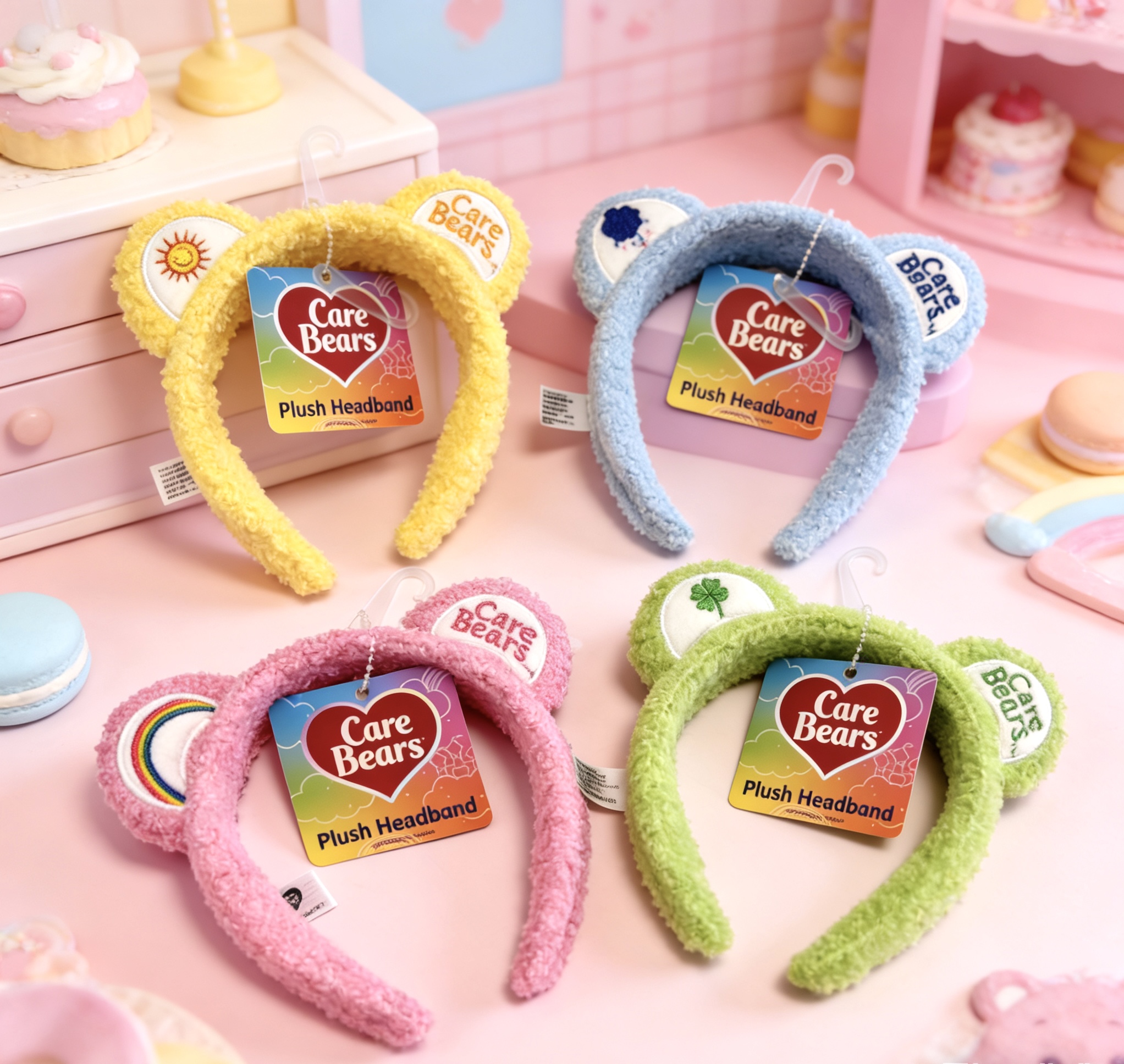 Cute Care Bears Plush Headband - Hair Care Zinc 리뷰 및 가격