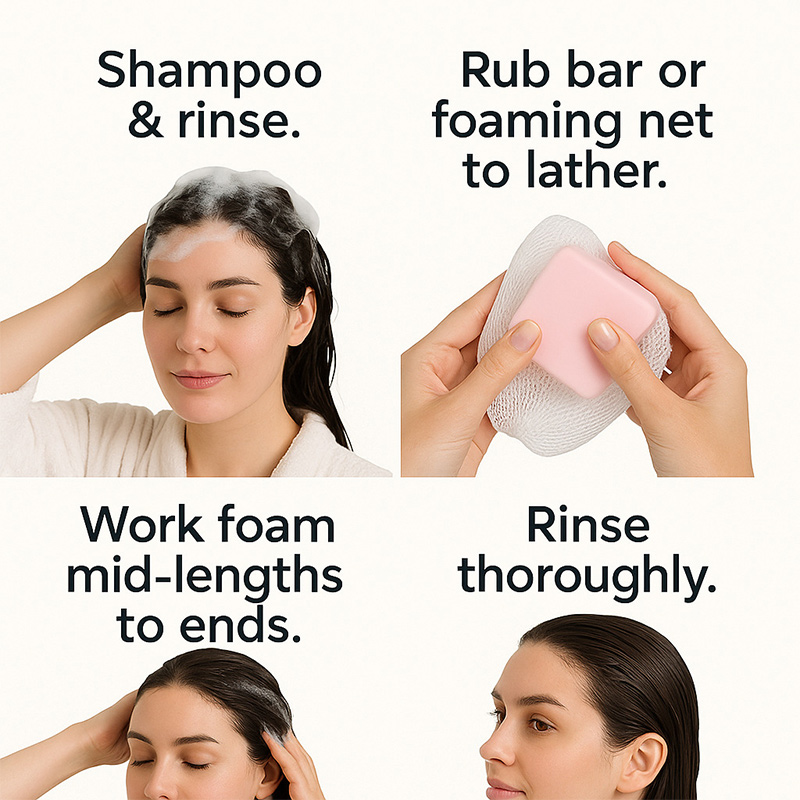 Castor Oil Conditioner Soap Ba - Hair Care Products 리뷰 및 가격