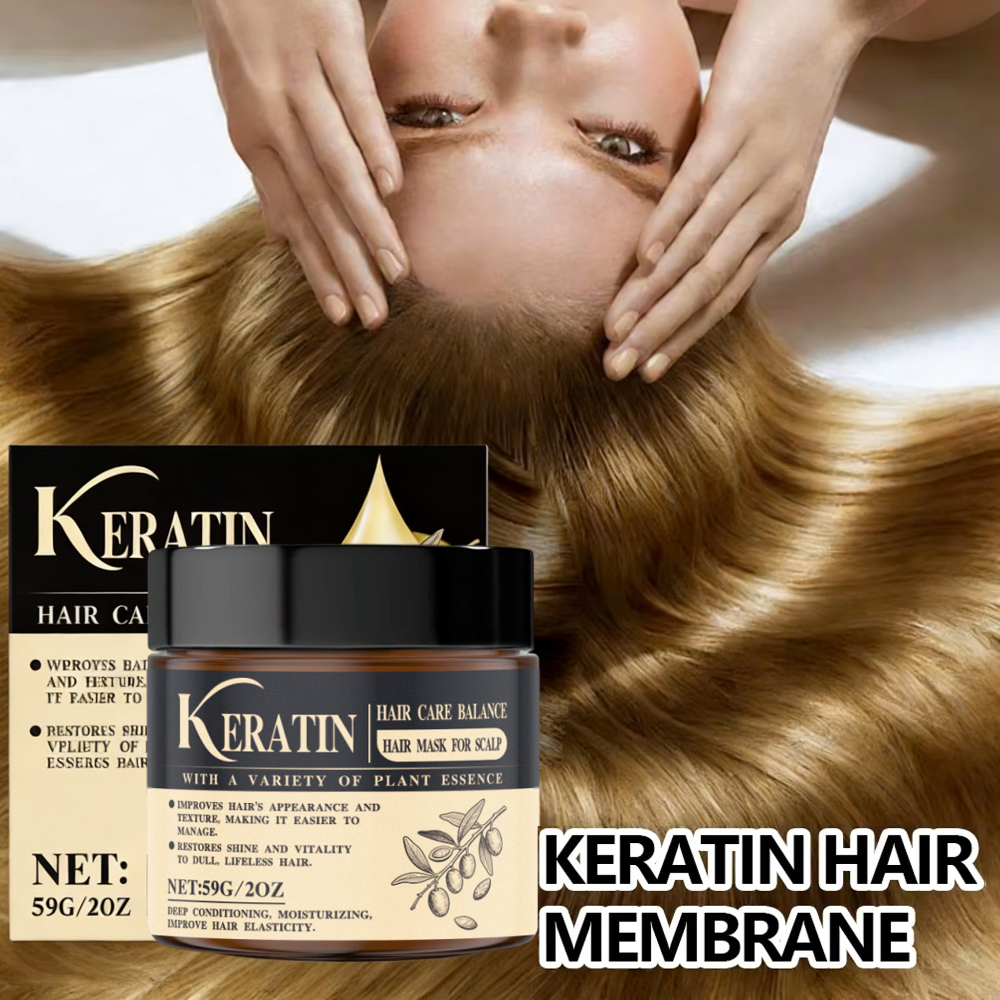 Magic Keratin Hair Mask For Da - Hair Care Keratin Treatment 리뷰 및 가격