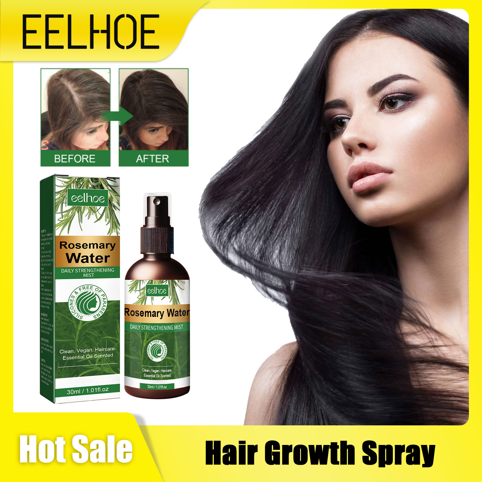 Rosemary Spray for Hair Nouris - Hair Care Natur 리뷰 및 가격